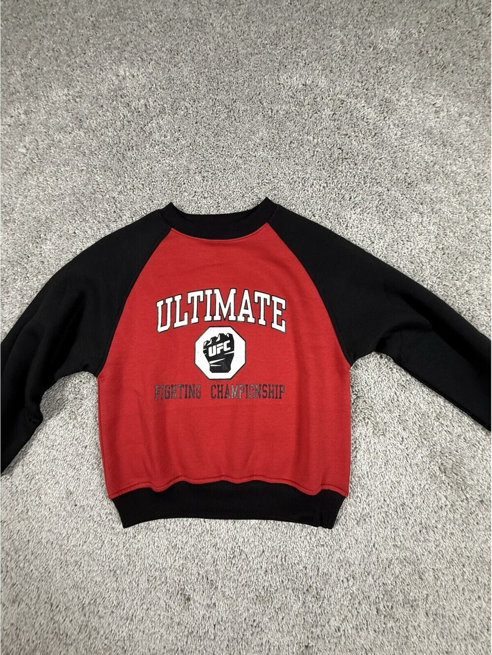 UFC Crewneck Sweatshirt - Youth Small- NWOT Red